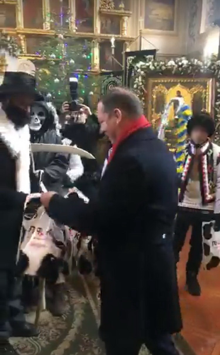 22 01 2019 Kyiv vitannia sichen liashko vertep